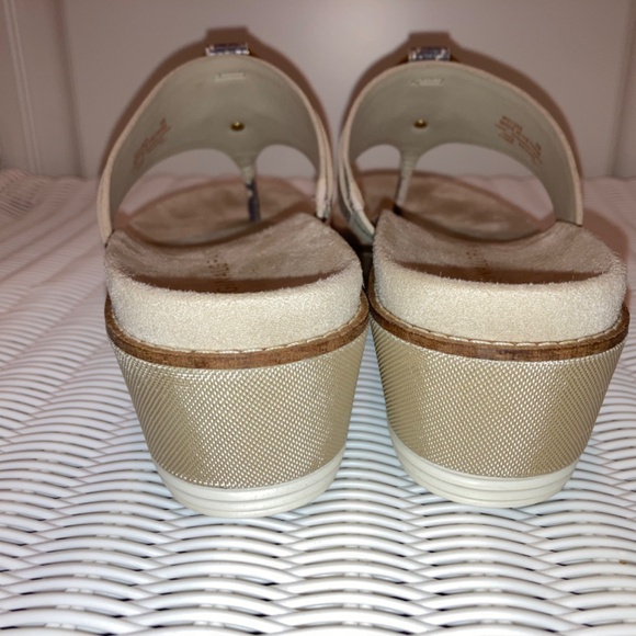 Cole Haan Original Grand Flatform(Platform) Python Snake Print Thong Sandal, - Picture 8 of 9